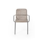 Straw Outdoor Chair with Arms - Gervasoni | 