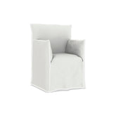 Ghost Outdoor Chair with Arms - Gervasoni | 
